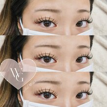 #フラットダブルラッシュ#マツエク#束感